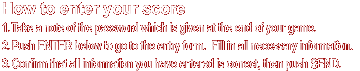 How to enter your score