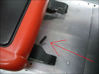 [Picture of the seat lever]