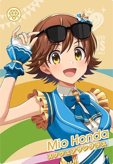 本田 未央 アクセサリー スクウェアサングラス