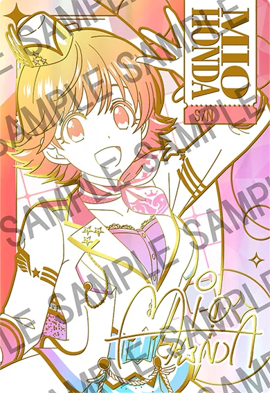 「本田未央」賞 シリアルナンバー(SN/01~10)入りの特別仕様の記念カード