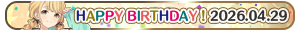 Happy Birthday! 2026 04.29