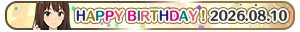 Happy Birthday! 2026 08.10