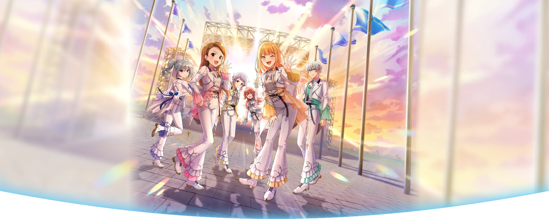 『アイドルマスター TOURS』新シリーズ キーヴィジュアル