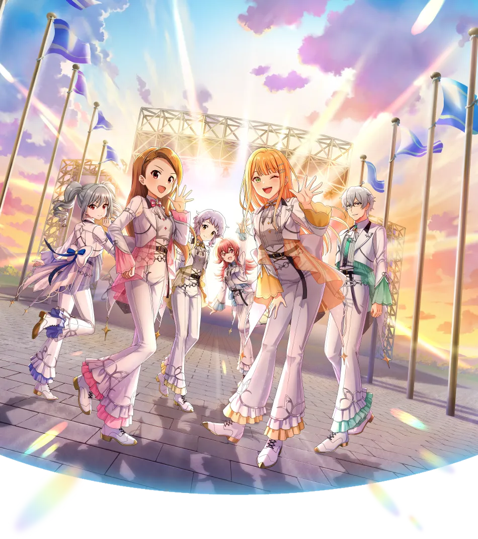 『アイドルマスター TOURS』新シリーズ キーヴィジュアル