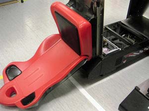 湾岸ミッドナイトMAXIMUMTUNE4 アーケード　シート背面パネル WANGAN MIDNIGHT MAXIMUM TUNE 4