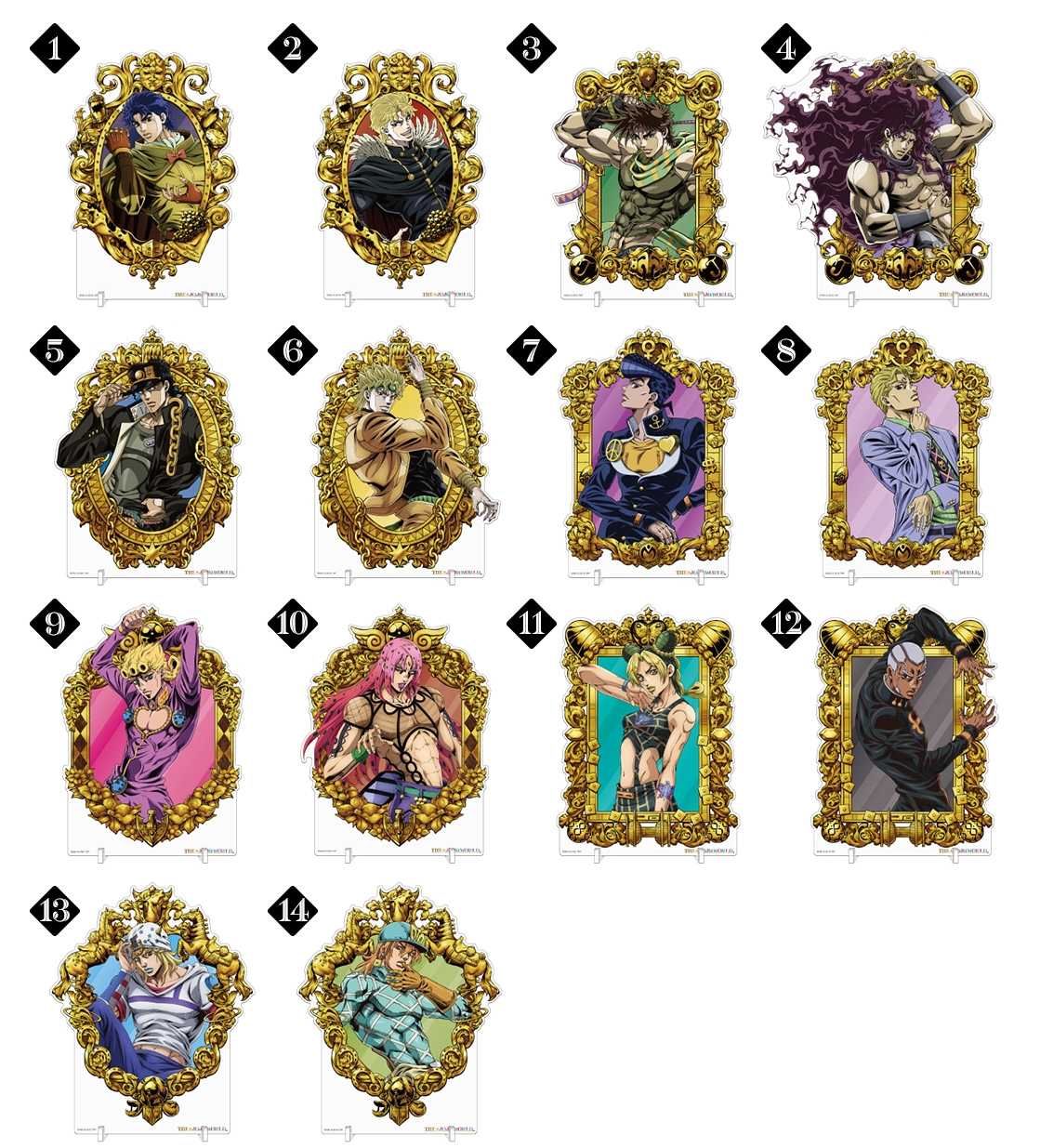 A賞 アクリルボード　全14種