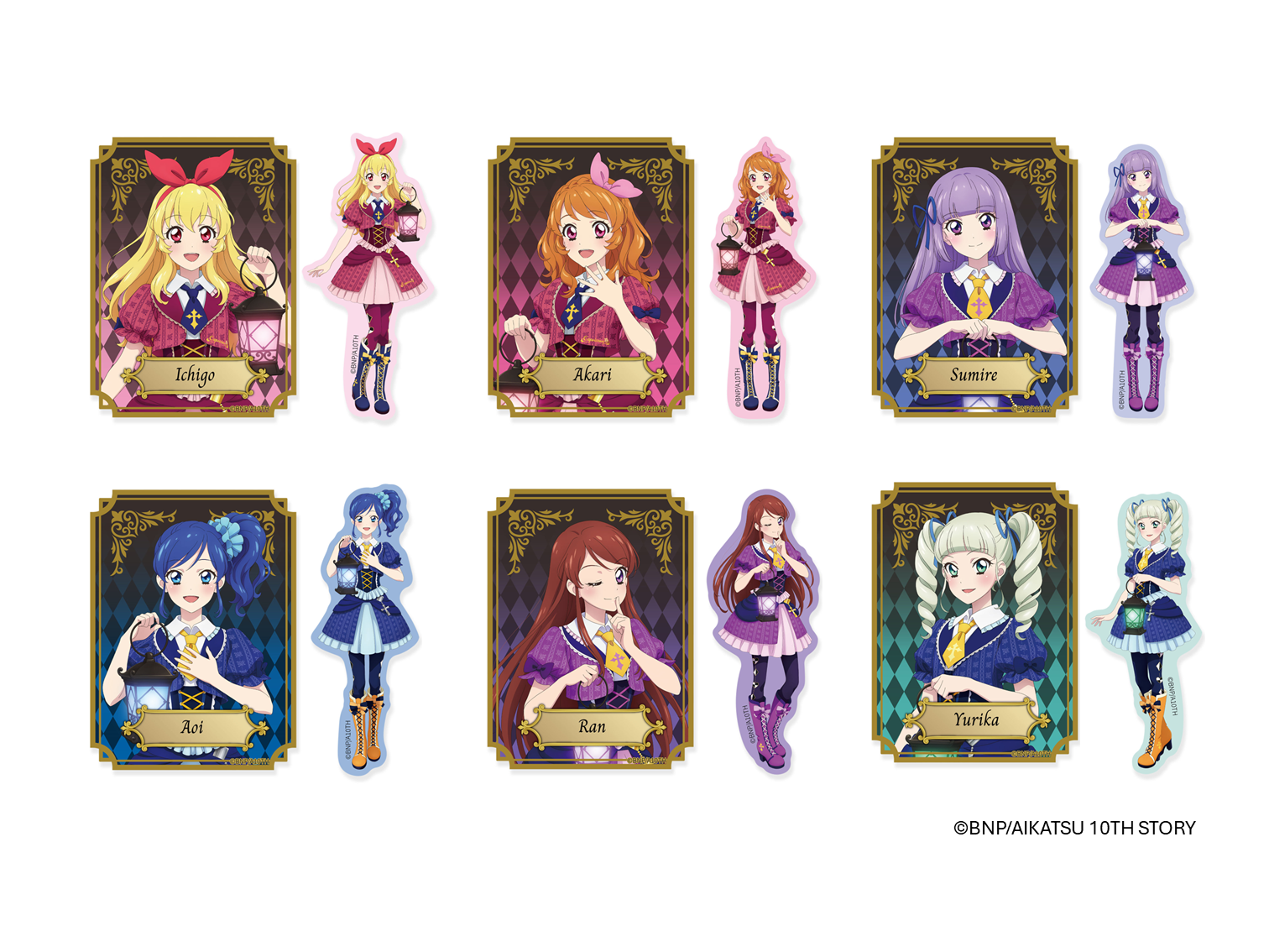 ステッカーコレクション2枚入り