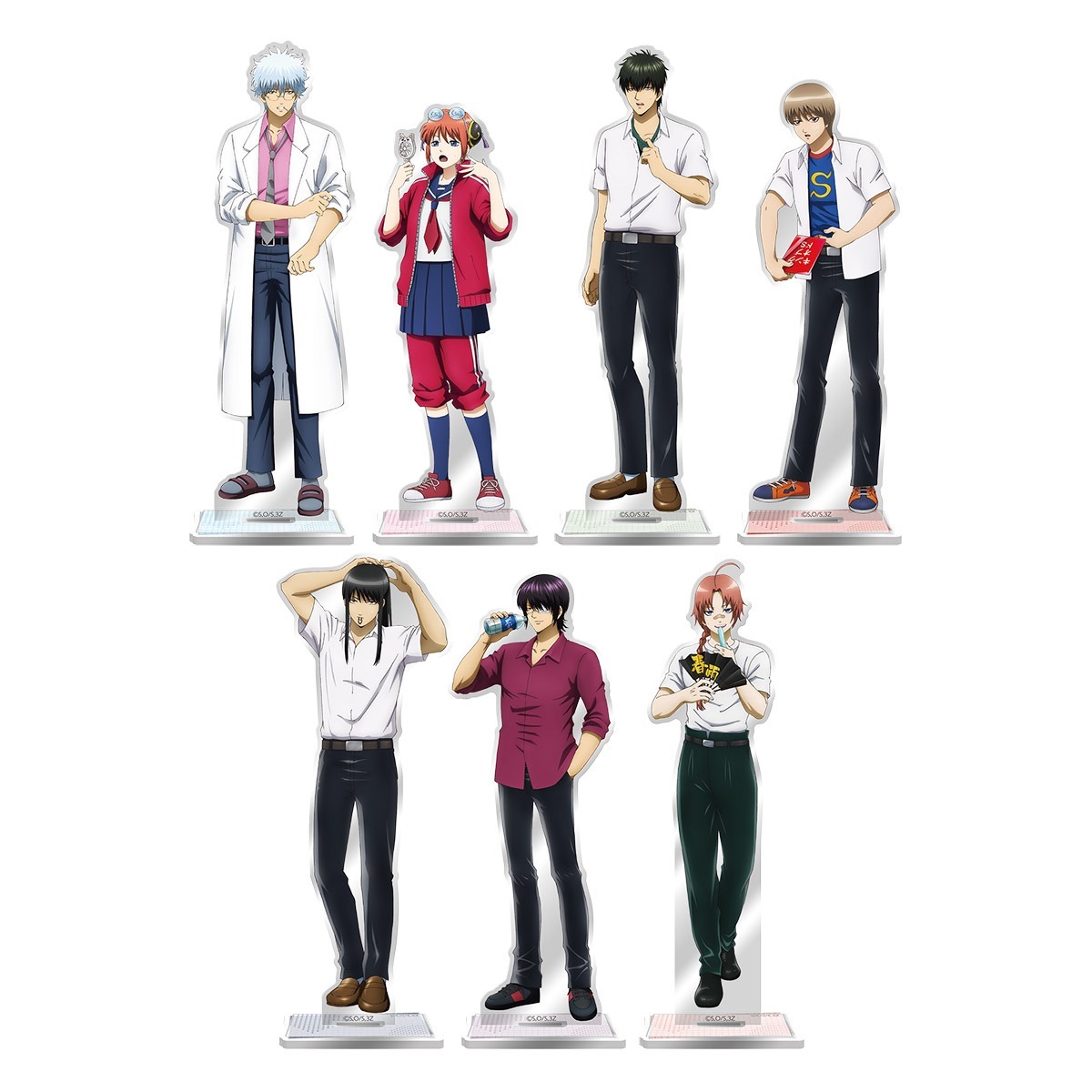 3年Z組銀八先生 キャラポップストア アクリルスタンド（全7種）