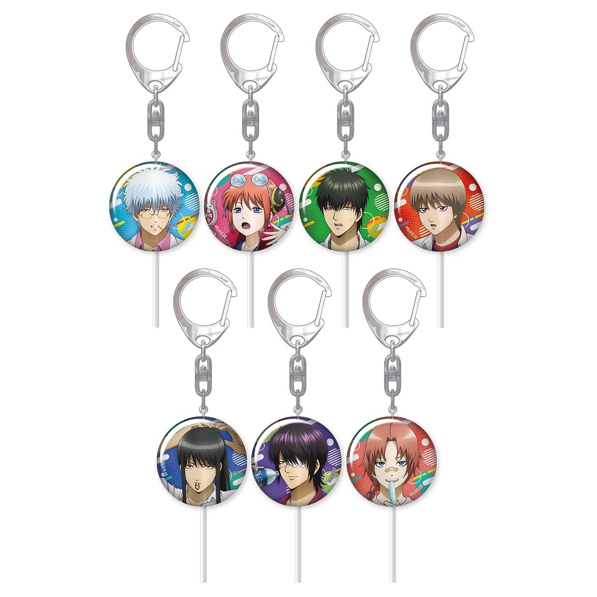 3年Z組銀八先生 キャラポップストア キャンディキーホルダー（全7種）