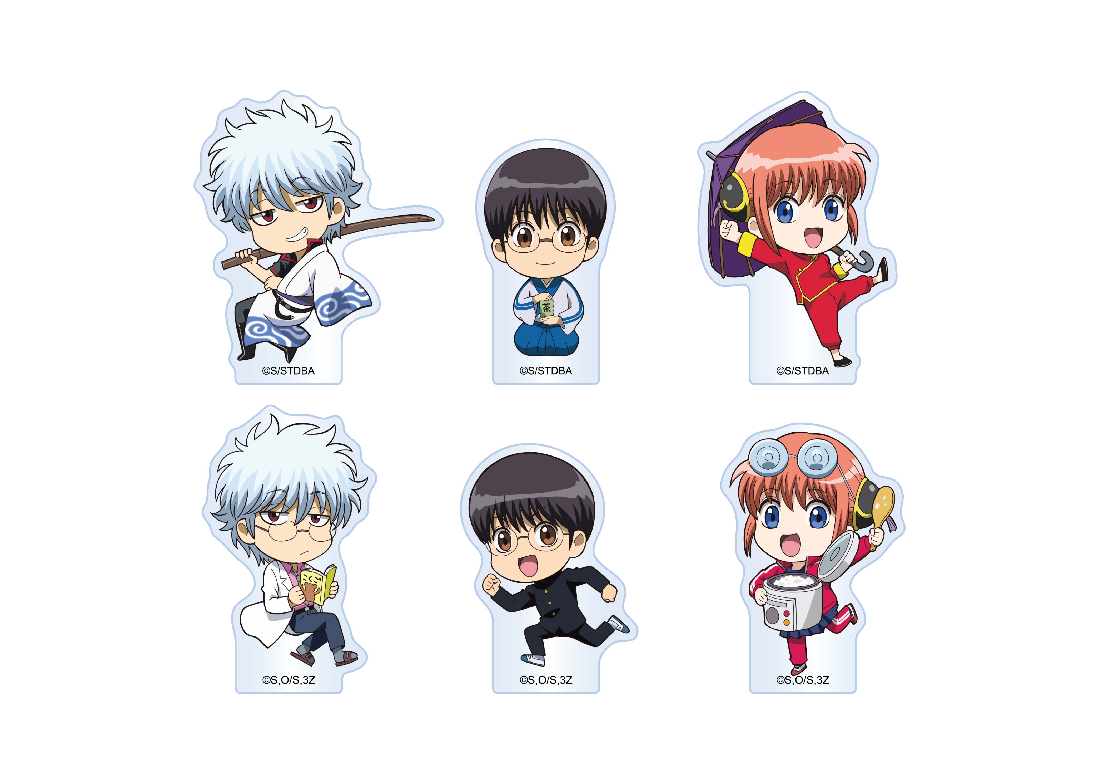 銀魂まるちばーす祭り　ミニキャラアクリルブロック　（ランダム全6種）