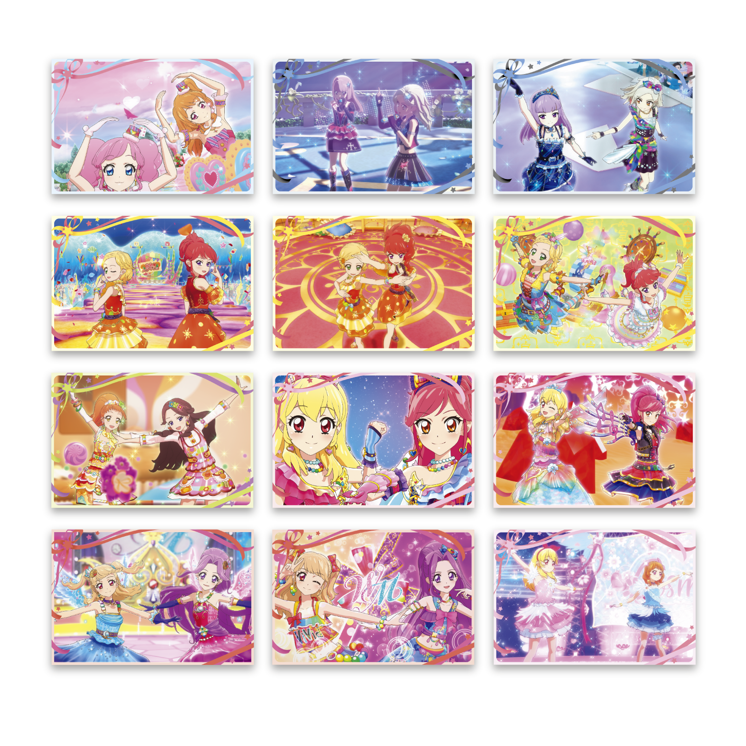 アイカツ！メモリアルステージ ～輝きのユニットカップ～ ふたりでユニット！缶バッジ(全12種/ランダム封入)