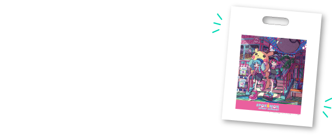 「eggnam」が入っている「バンダイナムコ Cross Store 大阪梅田」「バンダイナムコ Cross Store 横浜」で、ポケモン関連商品を購入した方には、特別ショッパーに入れて商品をお渡しします♪