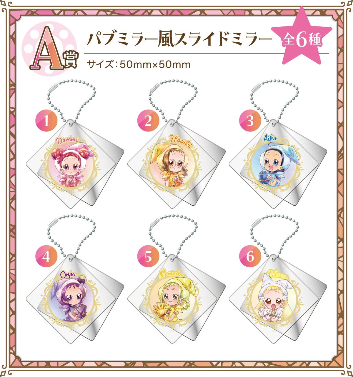 A賞：パブミラー風スライドミラー（全6種）