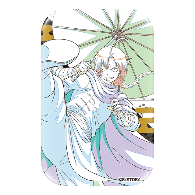 ①スクエア缶バッジ（描き下ろしデザイン） 神威 2