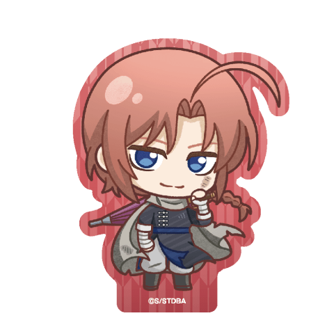 ⑥ダイカットステッカーA 神威