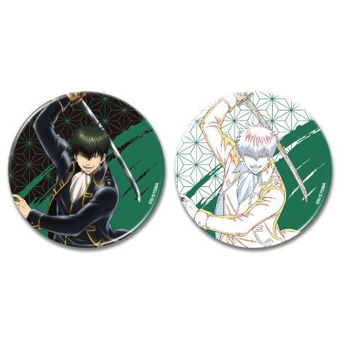 75mm缶バッジセット 土方十四郎