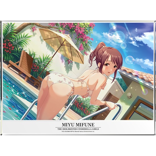 三船美優 パルファム・ゼラニウム アイドルフォトパネル シンデレラガールズ 三船美優 パルファム・ゼラニウム アイドルフォトパネル シンデレラ