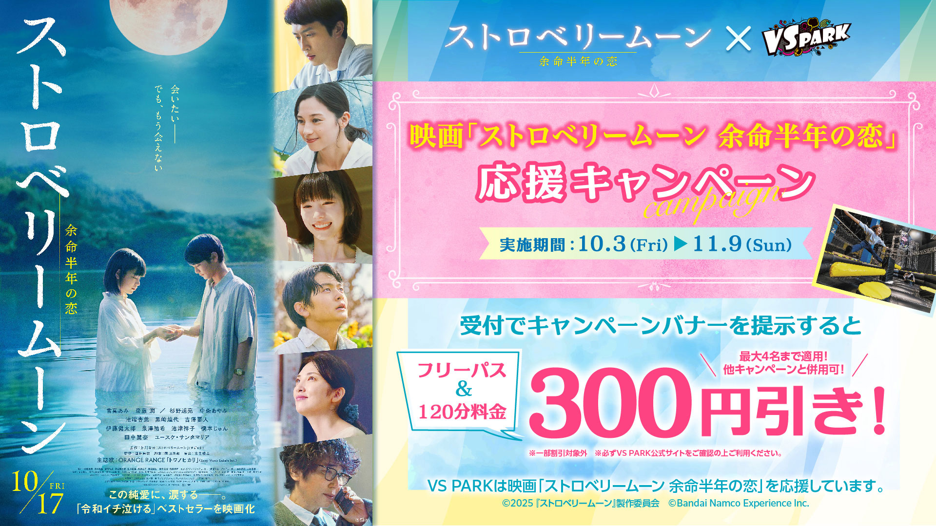 VS PARKのキャンペーン名