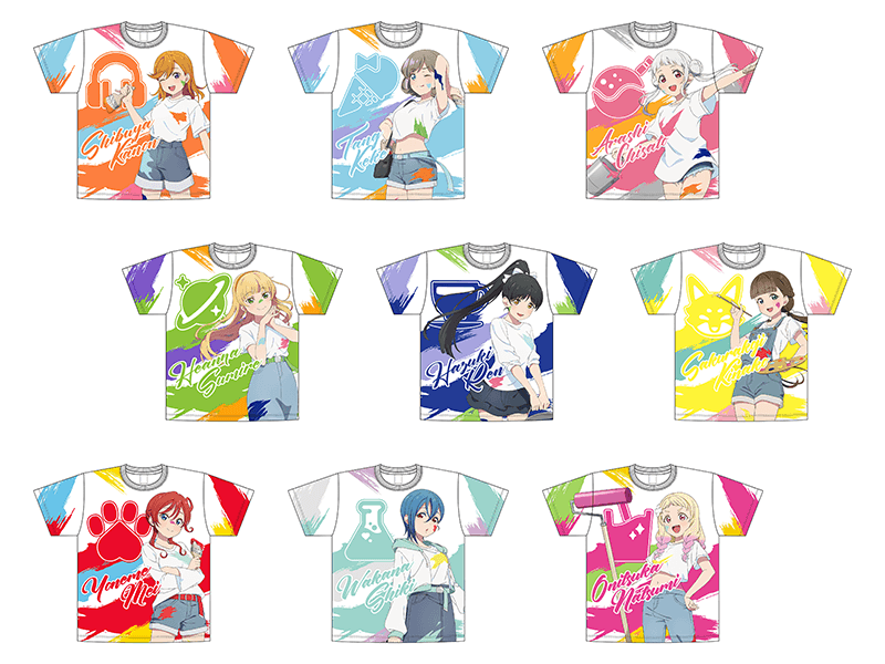 ペイントTシャツ