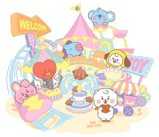 BT21 MerryLand  ～Welcome to our dreamy world!～