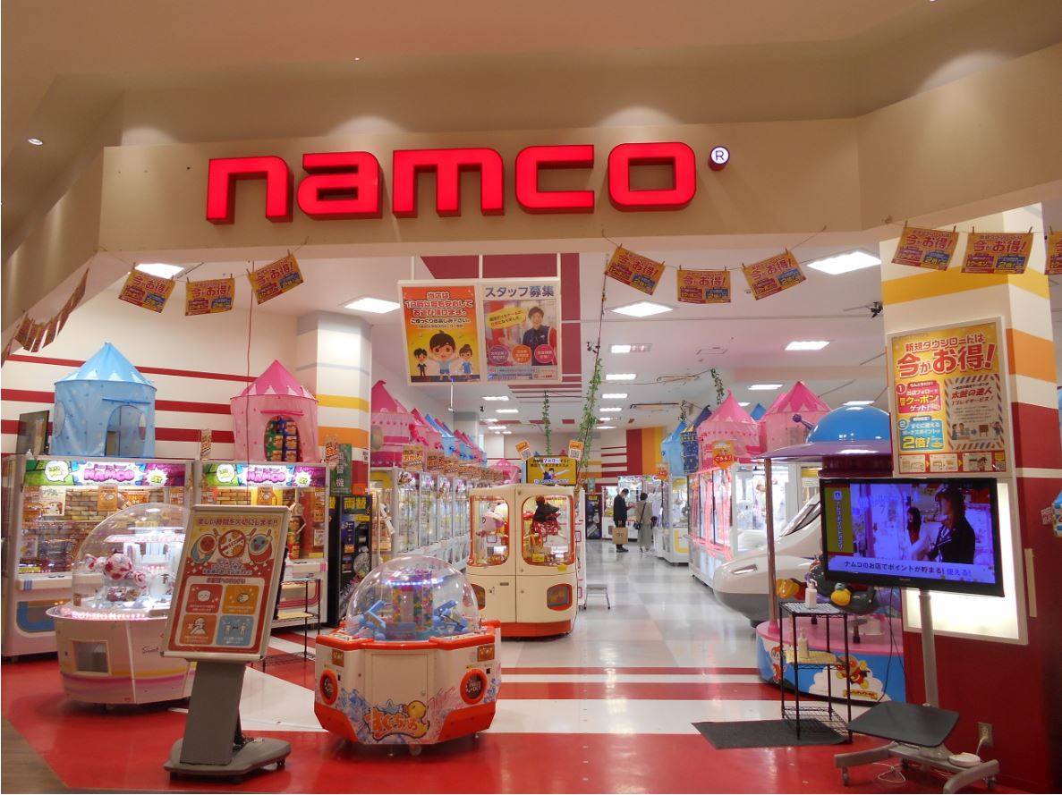 Namcoテラスウォーク一宮店 施設トップ ゲームセンター バンダイナムコアミューズメント 夢 遊び 感動 を