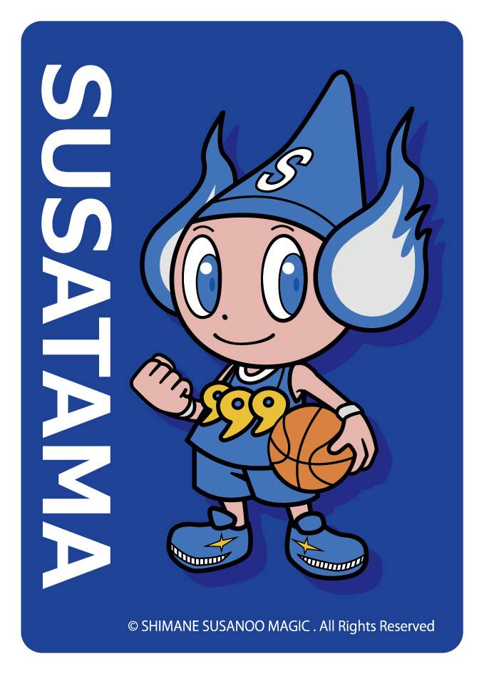 島根スサノオマジックオリジナルステッカー①