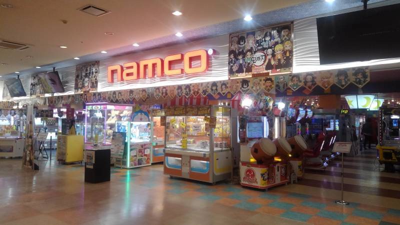 Namco新潟店 施設トップ ゲームセンター バンダイナムコアミューズメント 夢 遊び 感動 を