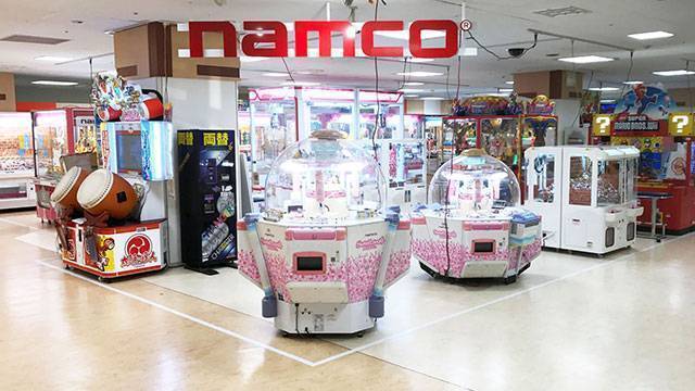 Namcoロブレ小山店 施設トップ ゲームセンター バンダイナムコアミューズメント 夢 遊び 感動 を