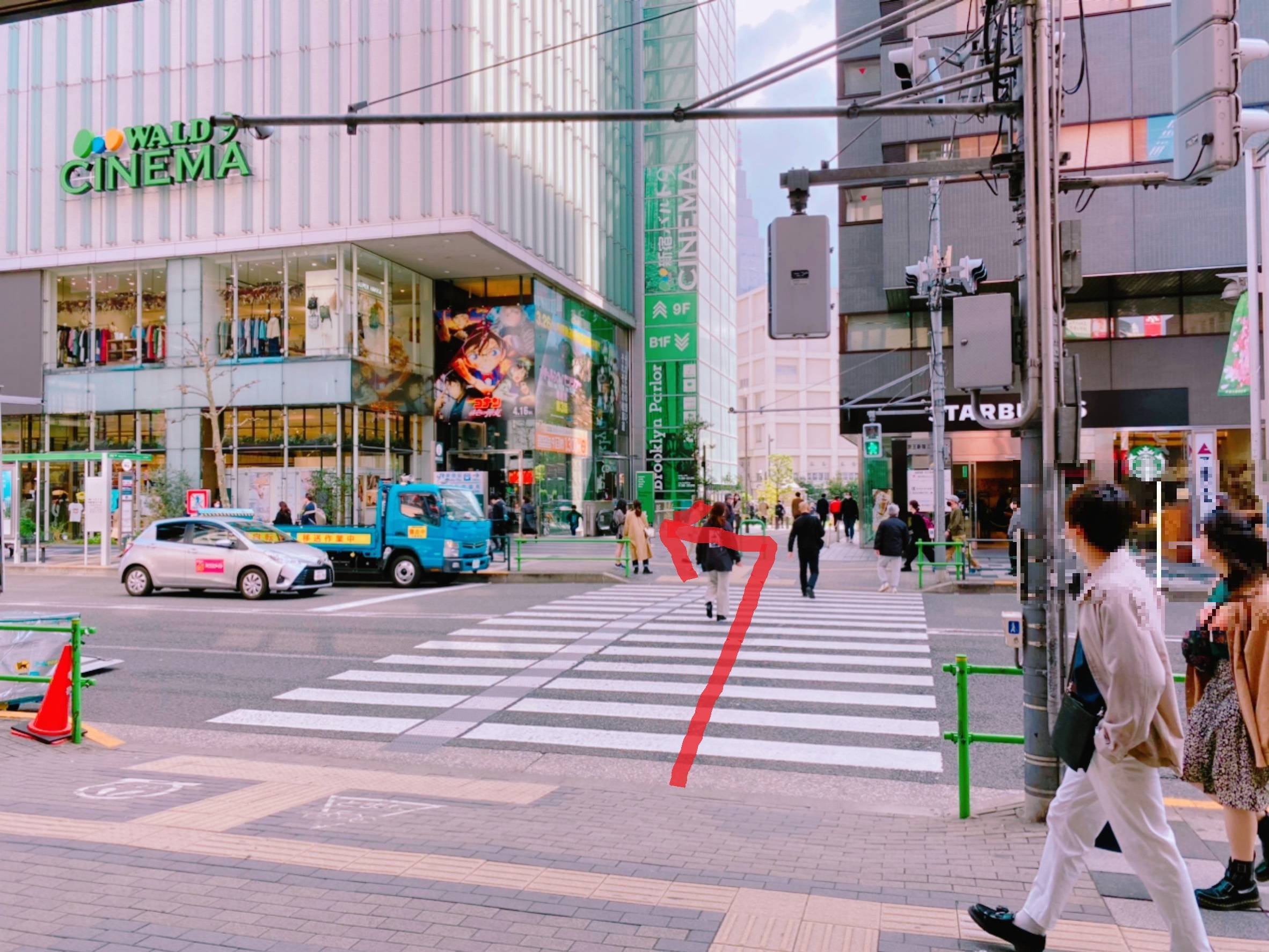 写真でわかる お店までの簡単アクセス方法 キャラポップストア新宿マルイアネックス店 ゲームコーナー ゲームセンター バンダイナムコアミューズメント 夢 遊び 感動 を