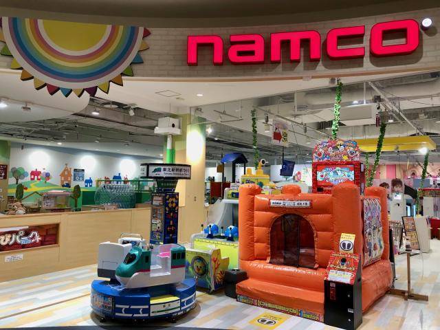 Namcoイオンモール富谷店 施設トップ ゲームセンター バンダイナムコアミューズメント 夢 遊び 感動 を