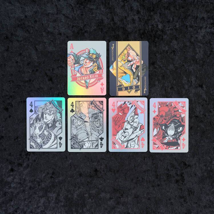 空条承太郎　75mmホログラム缶バッジ6点　ジョジョワールド　Sketch 空条承太郎 75mmホログラム缶バッジ ジョジョワールド Ver