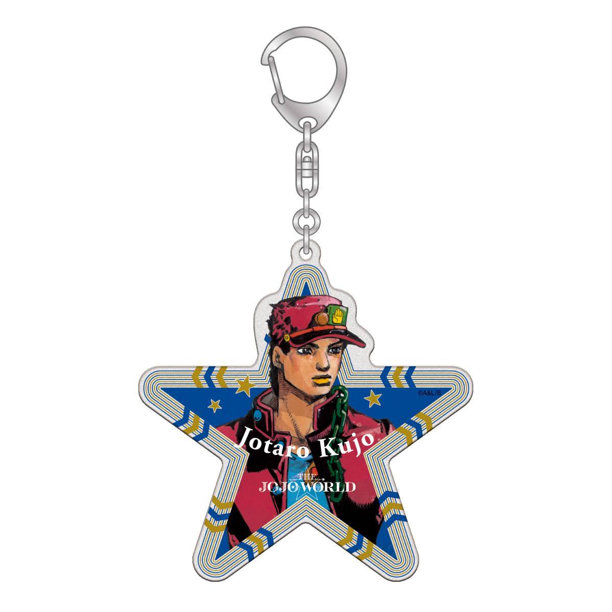 THE★JOJO WORLD 荒木飛呂彦描き下ろしイラスト アクリルキーホルダー