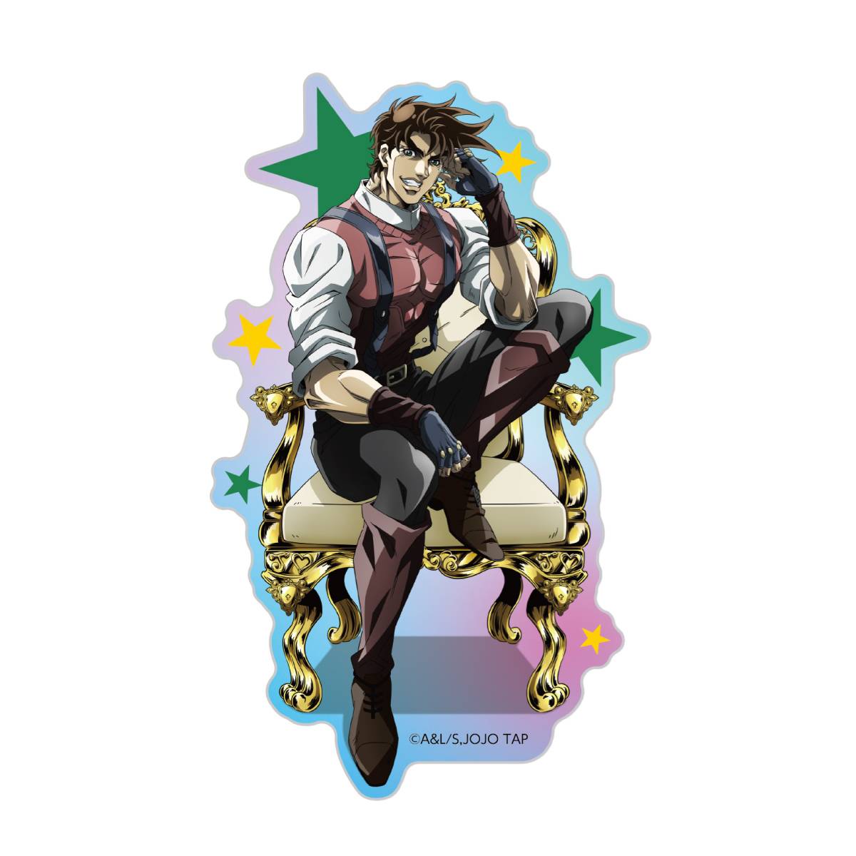 THE★JOJO WORLD オーロラステッカーvol.１ 