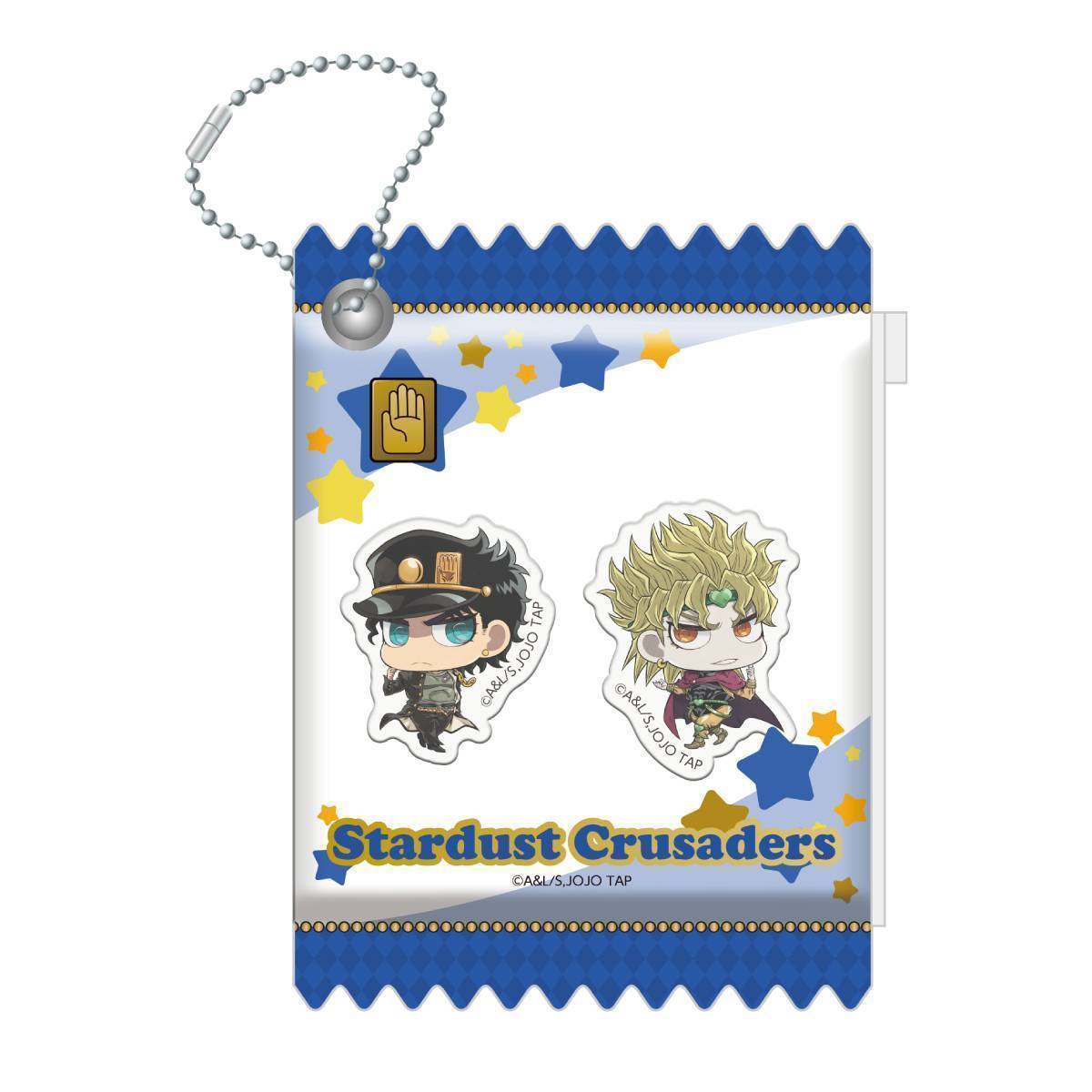 THE★JOJO WORLD アクリルプレート付きパッケージキーホルダー