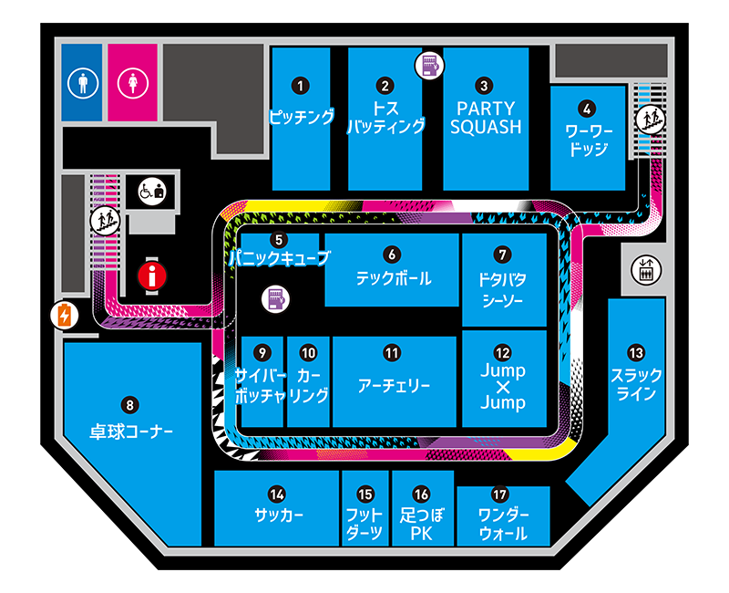 アクティビティ紹介 Vs Park ららぽーとexpocity店 Vs Park その他の施設 バンダイナムコアミューズメント 夢 遊び 感動 を