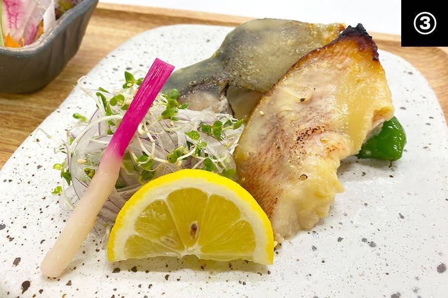 お魚2種の西京みそ焼き