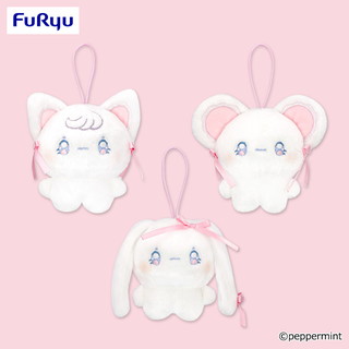 little fluffy friends　ribbon girls マスコット