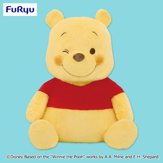 くまのプーさん　FukuFuku ウィンク 超超BIGぬいぐるみ