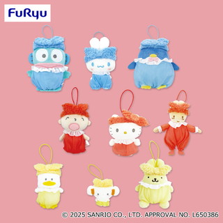 サンリオキャラクターズ　ナムコで推し色！～カラフルバスタイム～マスコット②