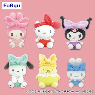 サンリオキャラクターズ　ナムコで推し色！～カラフルバスタイム～ぬいぐるみ