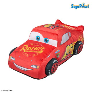 Cars Super Large Shiny Fabric Plush: Lightning McQueen