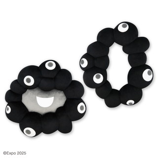 Expo 2025 Myaku-Myaku Black Dress-Up Cushion