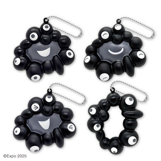 Expo 2025 Myaku-Myaku Black Squeeze Mascot