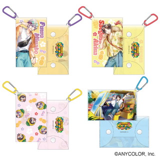 NIJISANJI Fuwagusa × Nago Pineapple Park Clear Multi Case