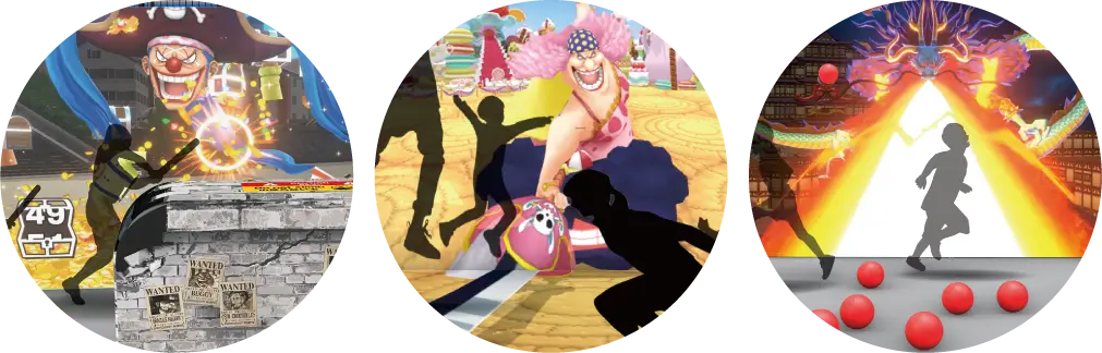 3つのアクティビティを体験するイメージ