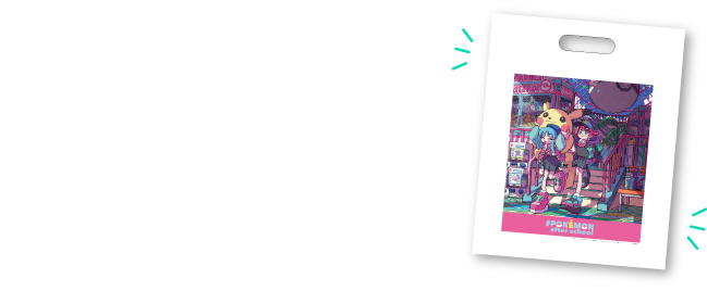 「eggnam」が入っている「バンダイナムコ Cross Store 大阪梅田」「バンダイナムコ Cross Store 横浜」で、ポケモン関連商品を購入した方には、特別ショッパーに入れて商品をお渡しします♪