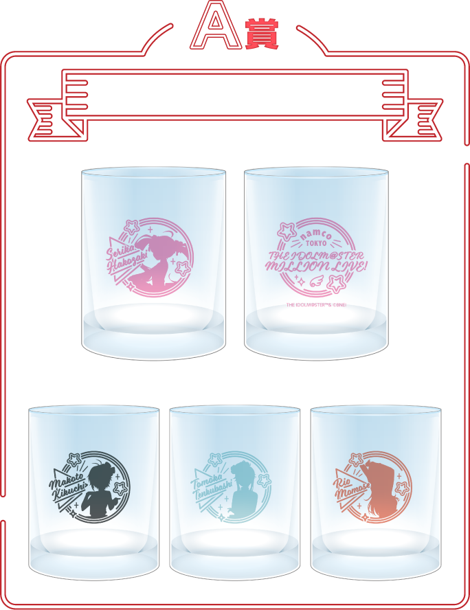 A賞：ロックグラス