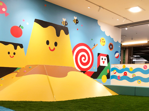 プリンのすべりだい